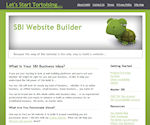 My original website, SBI-Website-Builder.com
